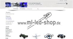 Desktop Screenshot of ml-led-shop.de